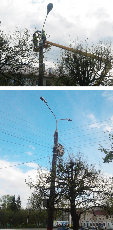 13:15 Лампы нового поколения – на улицах города Шумерли